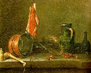A  Lean Diet with Cooking Utensils, jean-Baptiste-Simeon Chardin
